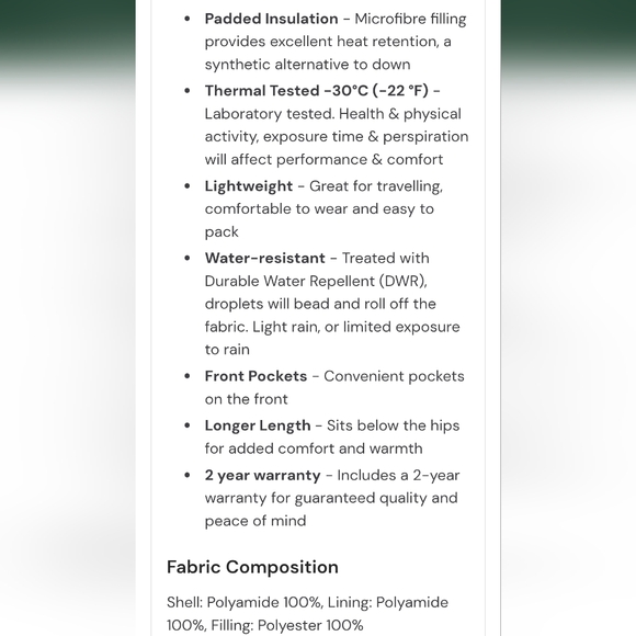 Mountain Warehouse Rain Jacket - Picture 7 of 16